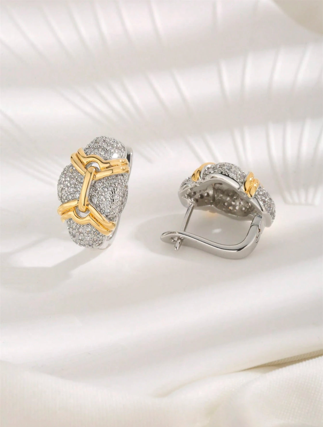 Boucles Luxe X Plaquées Or