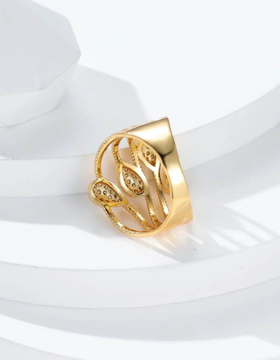 Bague Gouttes de Lumière