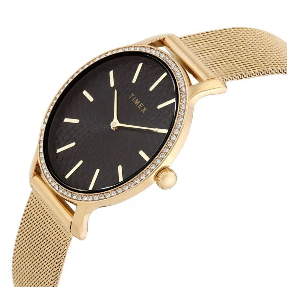 TIMEX Transcend Quartz Crystal Black Dial