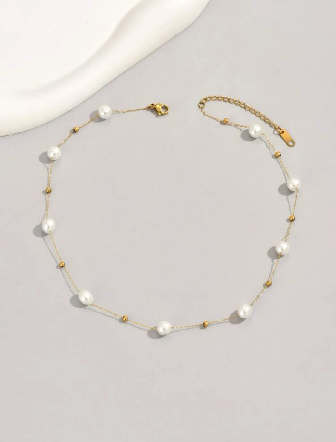 Collier de perles délicat