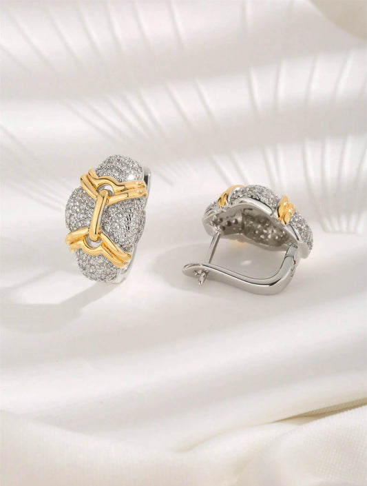 Boucles Luxe X Plaquées Or