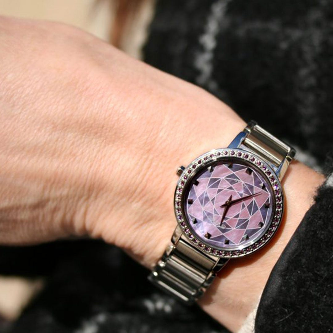 SEIKO Crystal Dial, Montre solaire pour dames