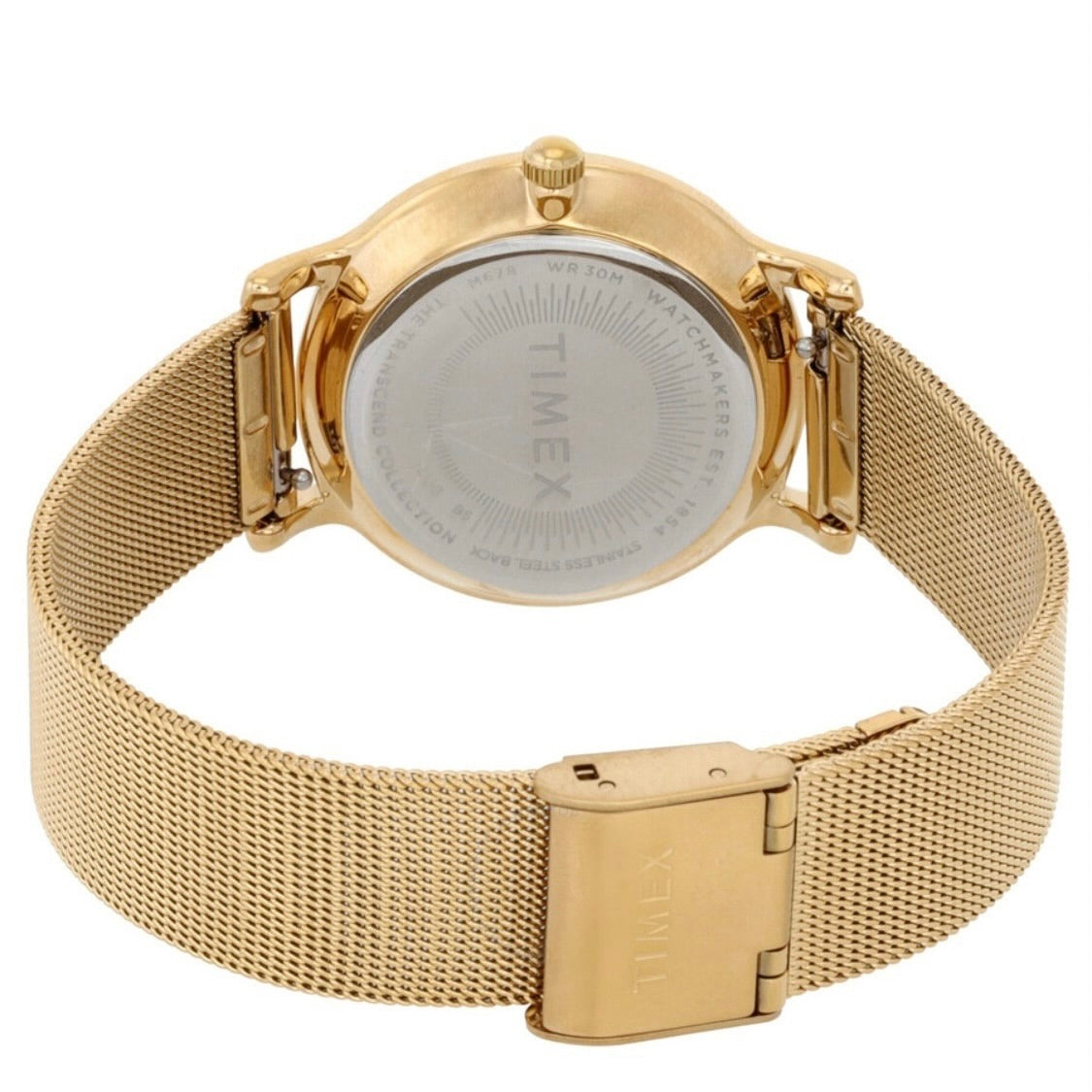 TIMEX Transcend Quartz Crystal Black Dial