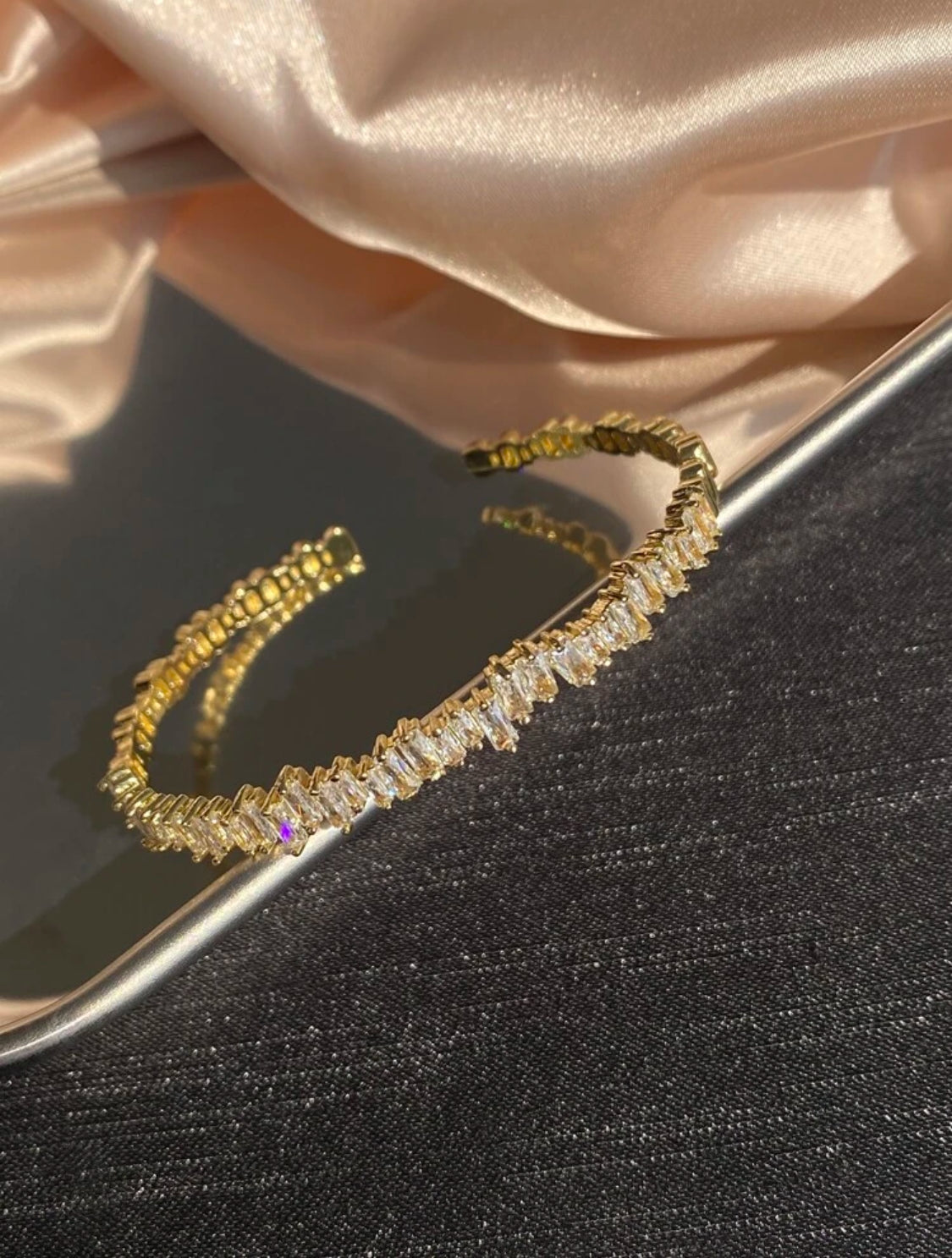 Bracelet Tennis Baguette