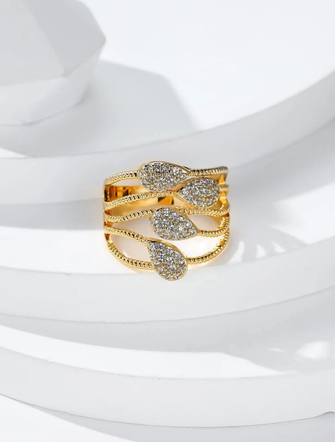 Bague Gouttes de Lumière