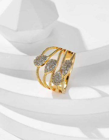 Bague Gouttes de Lumière