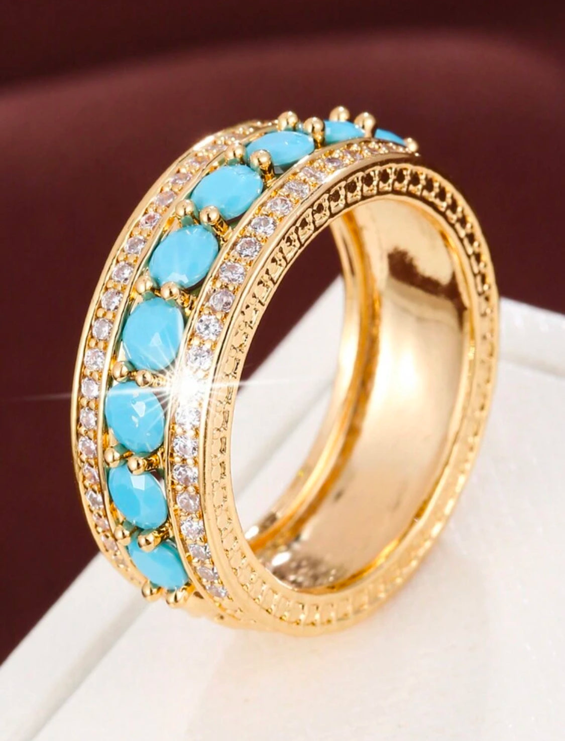 Bague Turquoise Royale