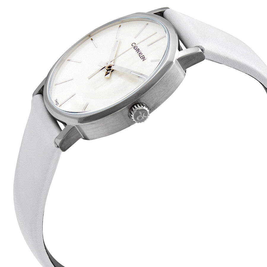 Calvin Klein Posh Silver White Dial Quartz