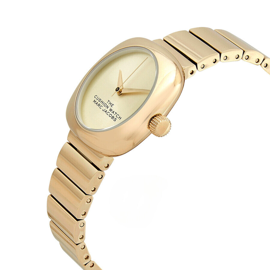 Marc Jacobs - Cushion Watch Gold Bracelet